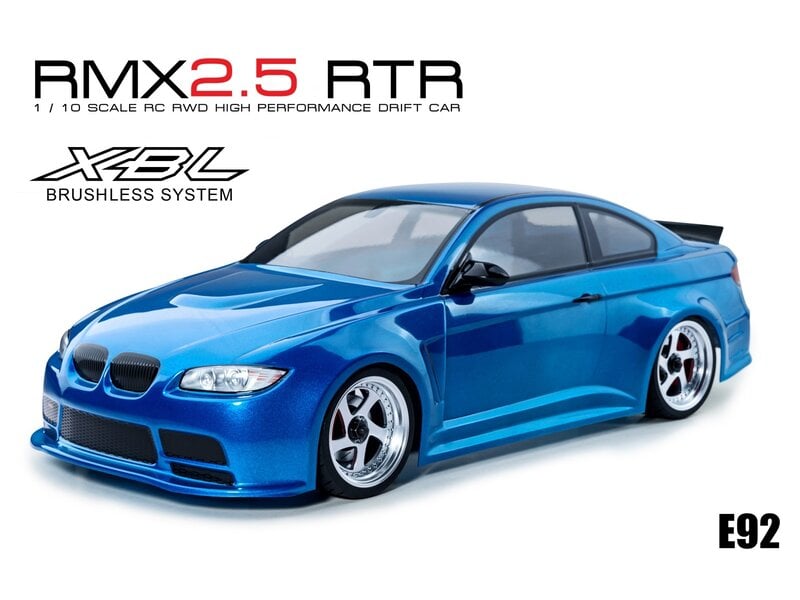 MST RMX 2.5 2WD 1/10 Drift Car RTR - Brushless 2.4G / Body: E92 (BMW M3) - Blue