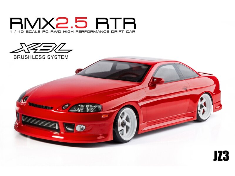 MST RMX 2.5 2WD 1/10 Drift Car RTR - Brushless 2.4G / Body: JZ3 (Toyota Soarer) - Red