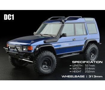 MST CFX-WS Off-Road RTR / DC1 (Land Rover Discovery) - Dark Blue