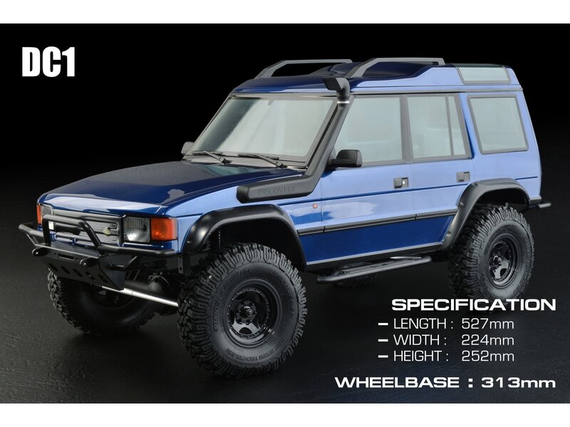 MST CFX-WS 1/8 4WD Off-Road RTR / Body: DC1 (Land Rover Discovery) - Dark Blue