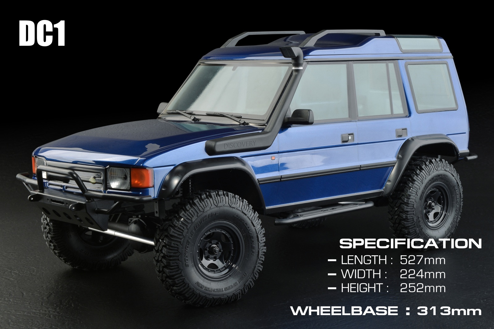 MST CFX-WS DC1 (Dark Blue) Off-Road Car RTR MST CFX-WS DC1 (Dark Blue) Off-Road Car RTR