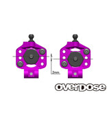 Overdose Adjustable Aluminium Rear Upright for OD, YD-4, YD-2 / Color: Red