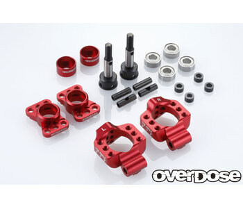 Overdose Adj. Alum. Rear Upright for OD, YD-4, YD-2 / Red