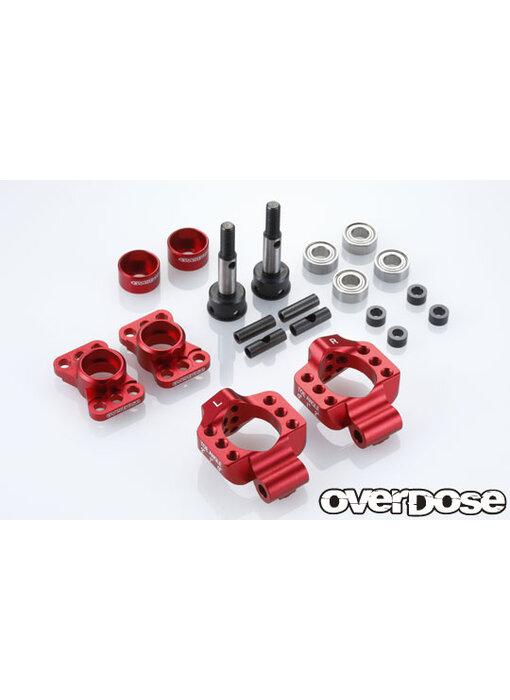 Overdose Adj. Alum. Rear Upright for OD, YD-4, YD-2 / Red