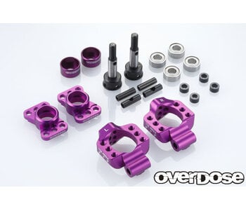 Overdose Adj. Alum. Rear Upright for OD, YD-4, YD-2 / Purple