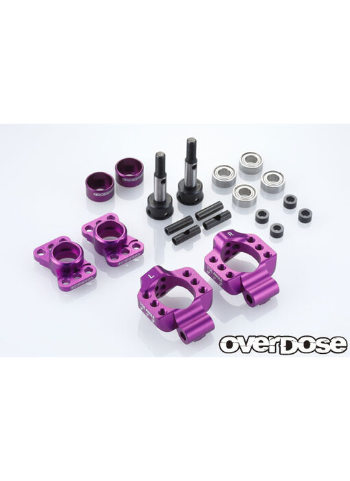 Overdose Adj. Alum. Rear Upright for OD, YD-4, YD-2 / Purple