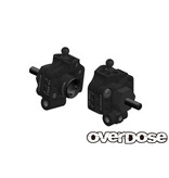 Overdose Adjustable Aluminium Rear Upright for OD, YD-4, YD-2 / Color: Black