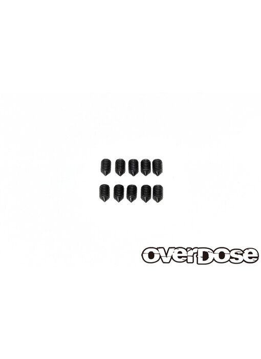 Overdose Point Type Set Screw M3x5mm (10)