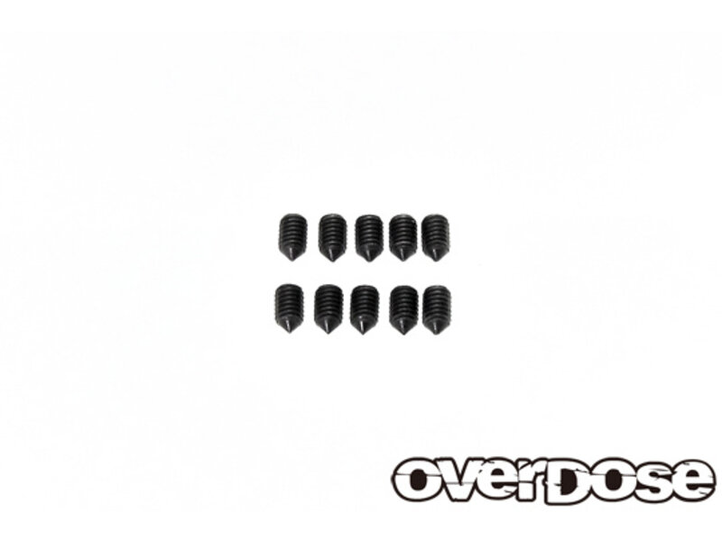 Overdose Point Type Set Screw M3 x 5mm (10pcs)