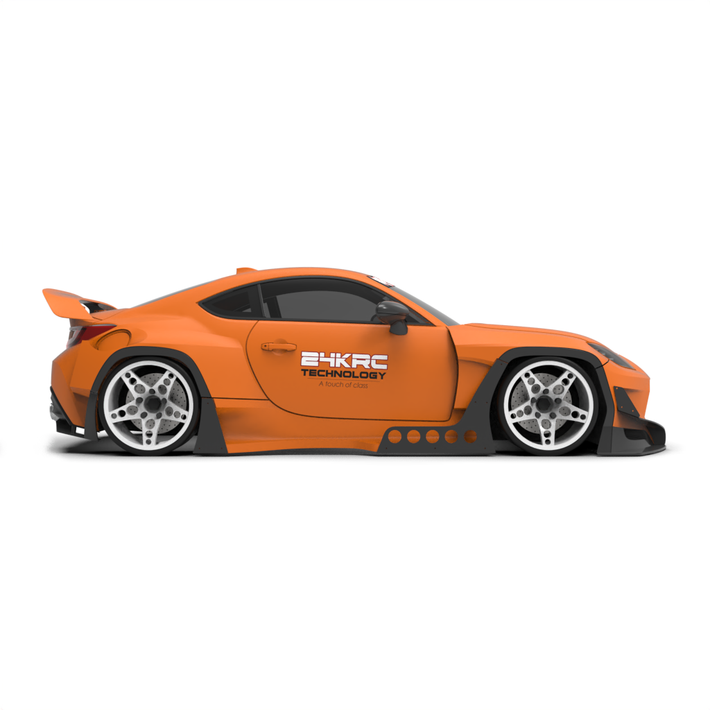 24KRC Toyota GR86 Rear Canards Support Drift Spec. 24KRC Toyota GR86 Rear Canards Support Drift Spec.