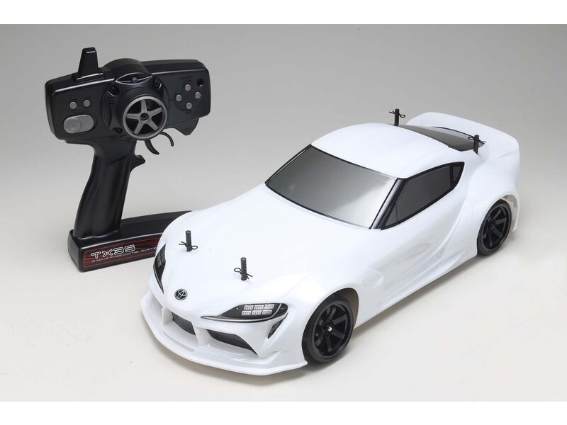 Yokomo DP-YD2RTRW-2 - Drift Package 2WD Assembled Full Set / PANDEM Toyota GR Supra (A90) - White