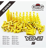 RC OMG Golden Screw Kit for Yokomo YD-2 S