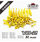 RC OMG Golden Screw Kit for Yokomo YD-2 R Plus