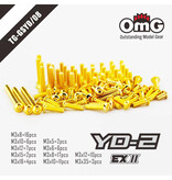 RC OMG Golden Screw Kit for Yokomo YD-2 EX2