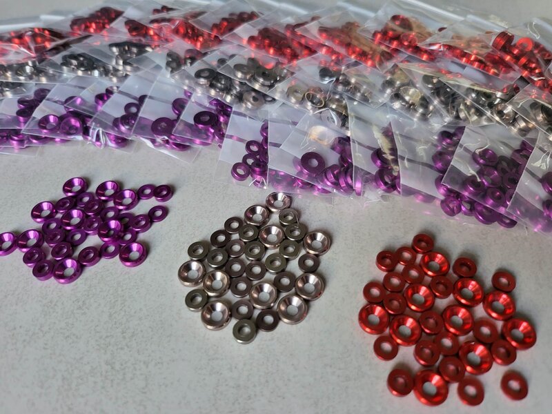 DS Racing Dress-Up Kit for RDX (30pcs) / Color: Purple