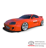 Rc Arlos 24K3000 - Toyota Supra (A80) Rocket Bunny Clear Body