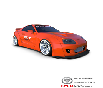 Rc Arlos Toyota Supra (A80) Rocket Bunny Clear Body