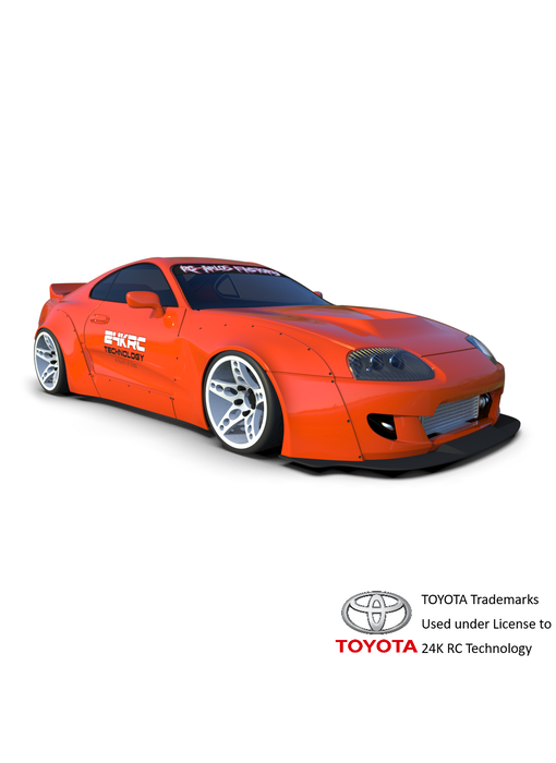 Rc Arlos Toyota Supra (A80) Rocket Bunny Clear Body