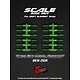 Long Scale Nut for DE Wheel (24) / Green Anodized