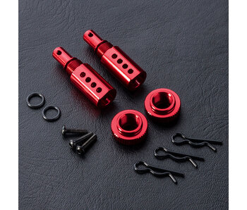 MST Alum. Adjustable Body Post (2) / Red - DISCONTINUED