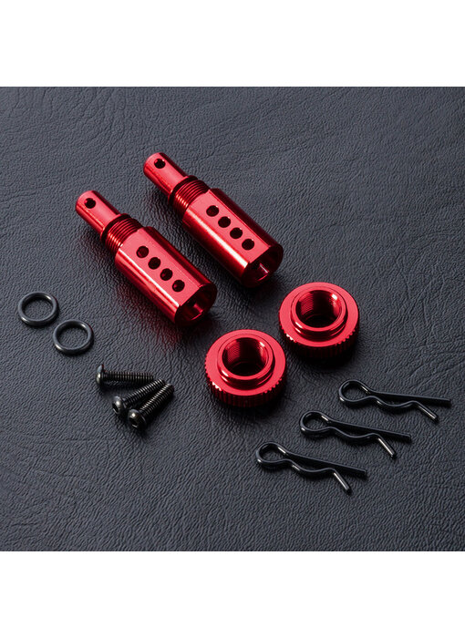 MST Alum. Adjustable Body Post (2) / Red - DISCONTINUED