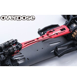 Overdose Aluminum Upper Chassis Set for GALM series / Color: Red