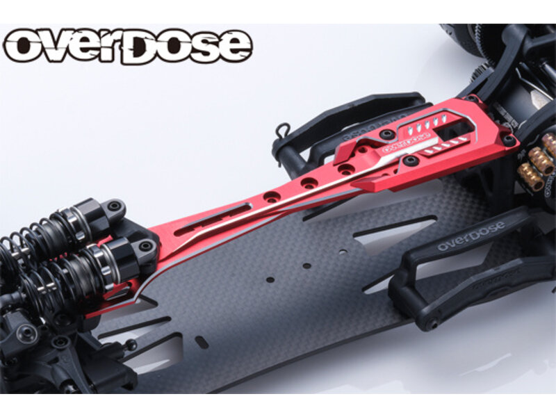 Overdose Aluminum Upper Chassis Set for GALM series / Color: Red