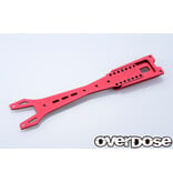 Overdose Aluminum Upper Chassis Set for GALM series / Color: Red