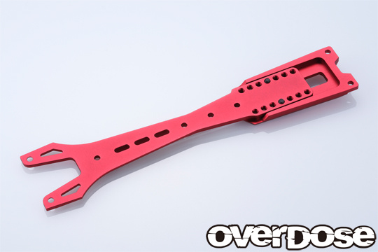 Overdose Alum. Upper Chassis Set - Red Overdose Alum. Upper Chassis Set - Red
