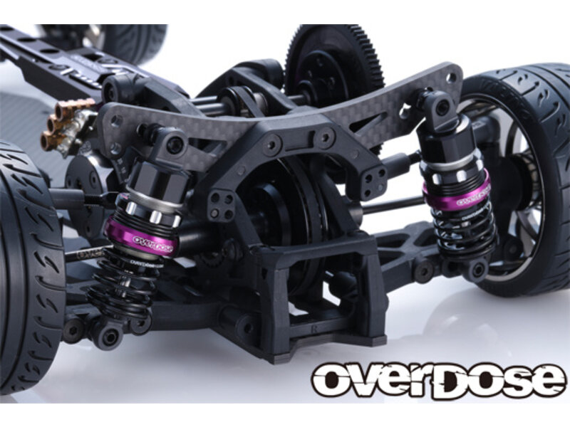 Overdose High Performance Twin Spring 1.2-2045 φ1.2, 4.5 coil, 20mm with Helper Spring / Color: Purple (2pcs)