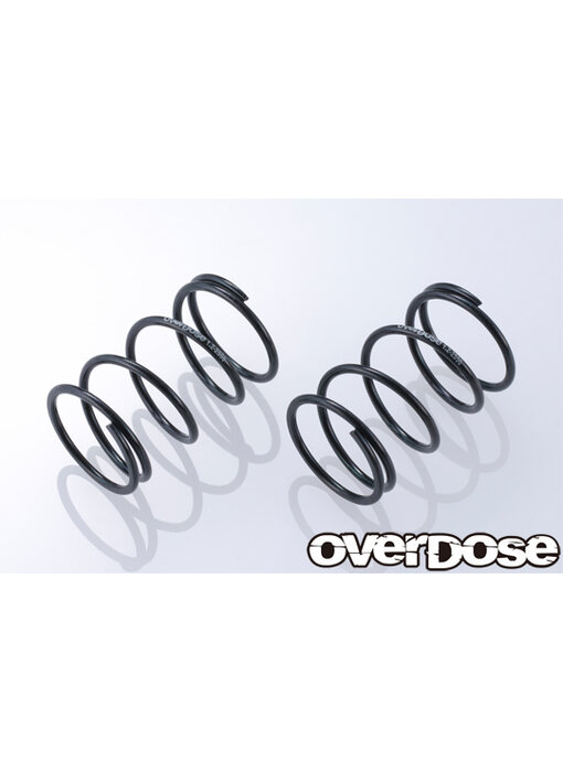 Overdose High Performance Shock Spring 1.2-2550 φ1.2, 5 coil, 25mm (2)