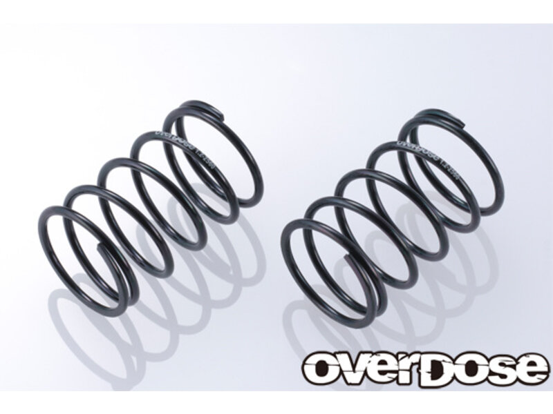 Overdose High Performance Shock Spring 1.2-2560 φ1.2, 6 coil, 25mm (2pcs)