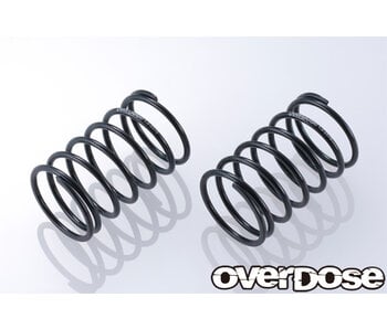 Overdose High Performance Shock Spring 1.2-2570 φ1.2, 7 coil, 25mm (2)