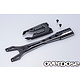 Alum. Upper Chassis Set for GALM series / Black