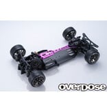 Overdose Aluminum Upper Chassis Set for GALM series / Color: Purple