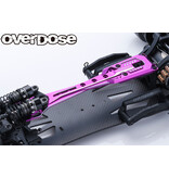 Overdose Aluminum Upper Chassis Set for GALM series / Color: Purple