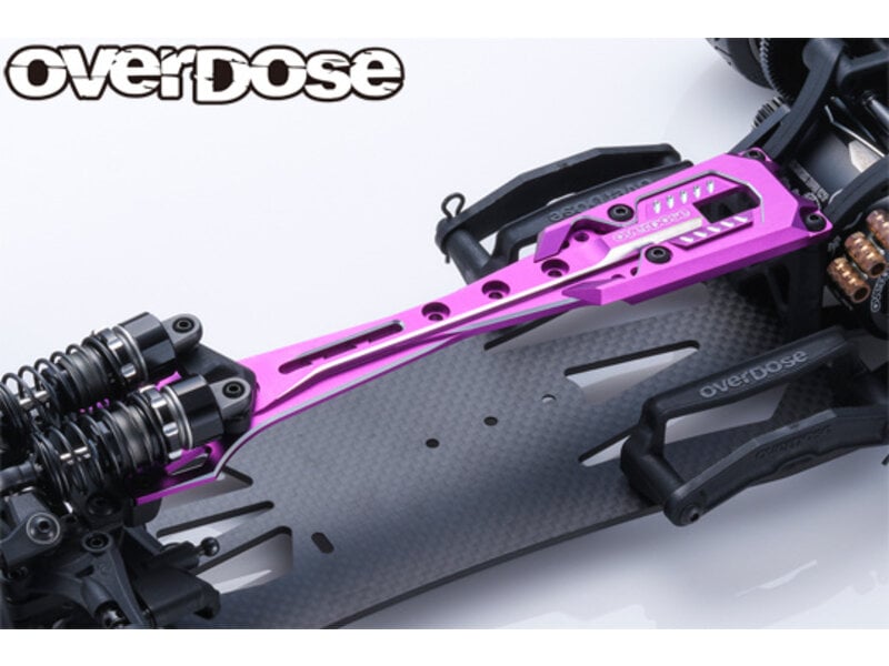 Overdose Aluminum Upper Chassis Set for GALM series / Color: Purple