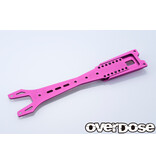 Overdose Aluminum Upper Chassis Set for GALM series / Color: Purple