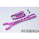 Alum. Upper Chassis Set for GALM series / Purple