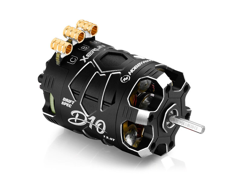 Hobbywing XeRun D10 13.5T Motor - Black Hobbywing XeRun D10 13.5T Motor - Black