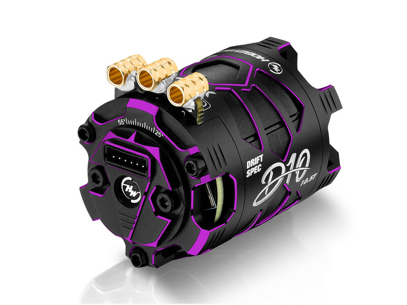 Hobbywing XeRun D10 Drift Motor / 10.5T / Purple