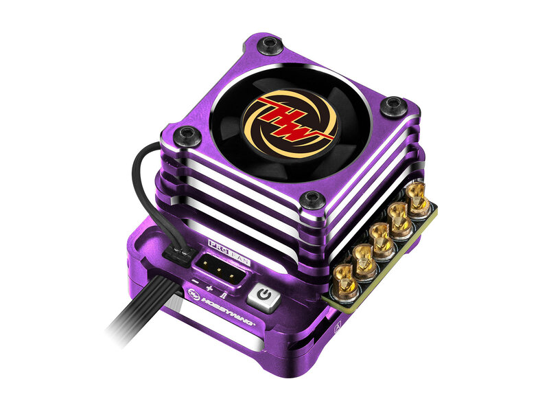 Hobbywing XeRun XD10 PRO ESC - Purple Hobbywing XeRun XD10 PRO ESC - Purple