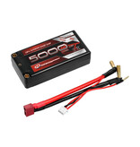 Robitronic LiPo Shorty 5000mAh 2S 100C 5mm Connector