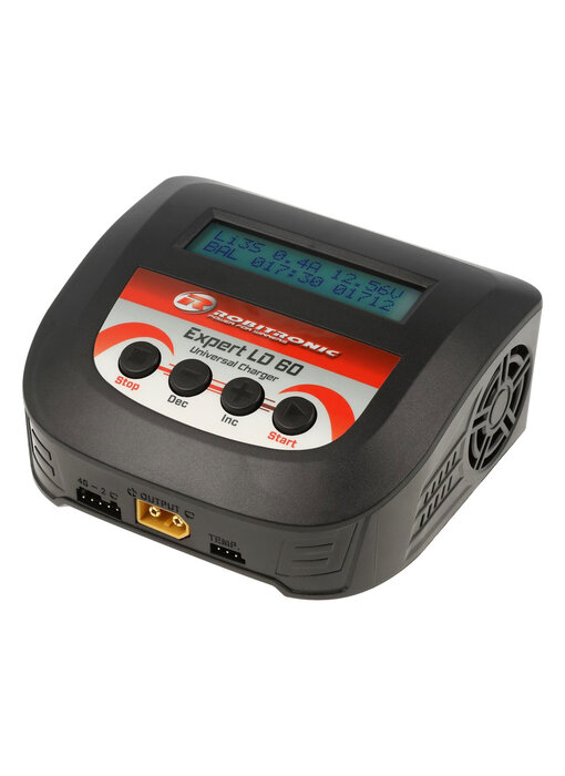 Robitronic Expert LD 60 Charger LiPo 2-4s 6A 60W