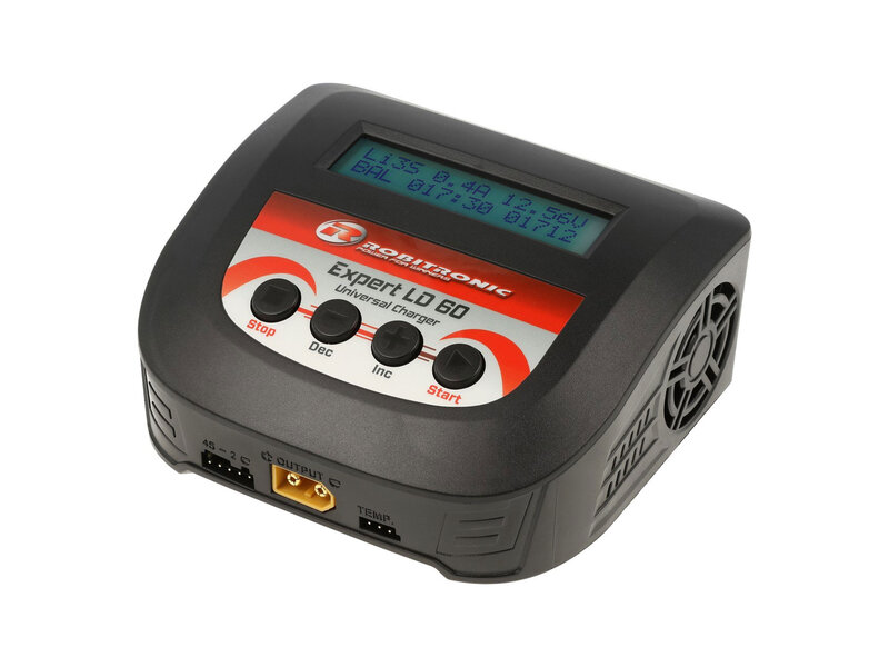 Robitronic Expert LD 60 Charger LiPo 2-4s 6A 60W