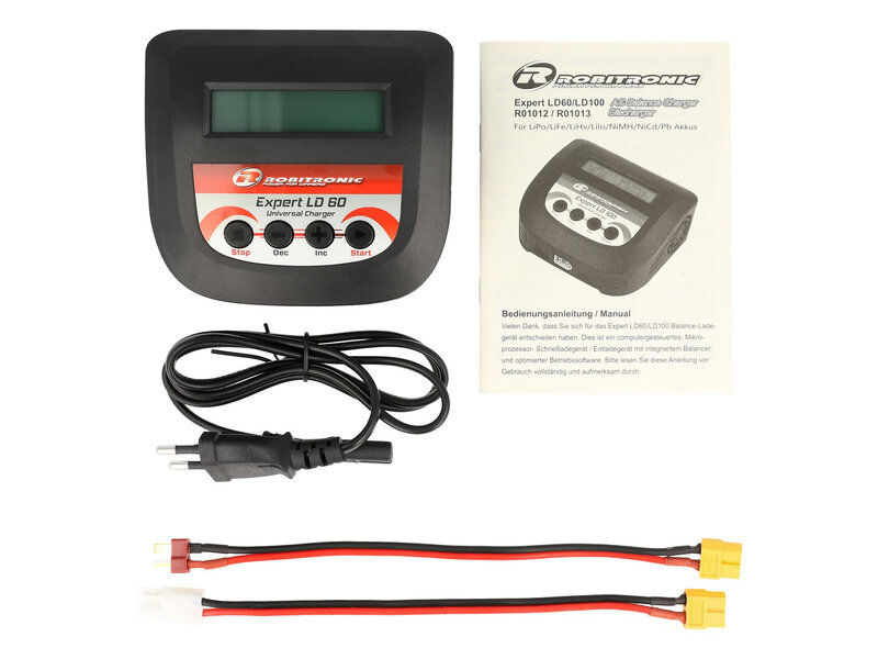 Robitronic Expert LD 60 Charger LiPo 2-4s 6A 60W