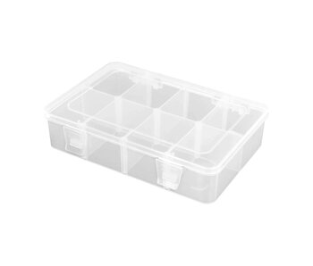 Robitronic Assortment Case 8 Compartments Variable 186x125x43mm