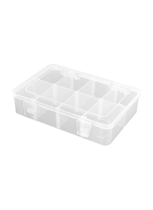 Robitronic Assortment Case 8 Compartments Variable 186x125x43mm