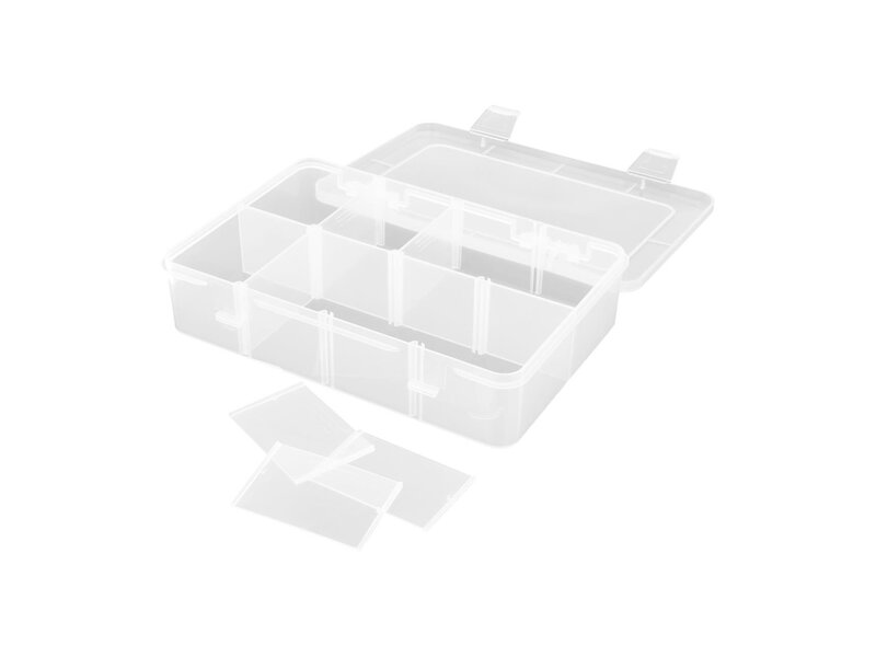 Robitronic Assortment Case 8 Compartments Variable 186x125x43mm