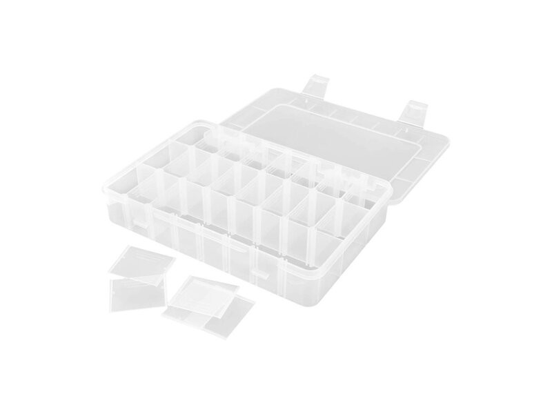 Robitronic Assortment Case 24 Compartments Variable 202x137x40mm